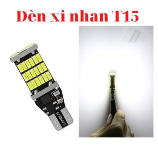 Đèn LED Xi nhan/Đèn Lùi Chân T15/T10 Cho Ô tô Xe máy Chíp Siêu sáng