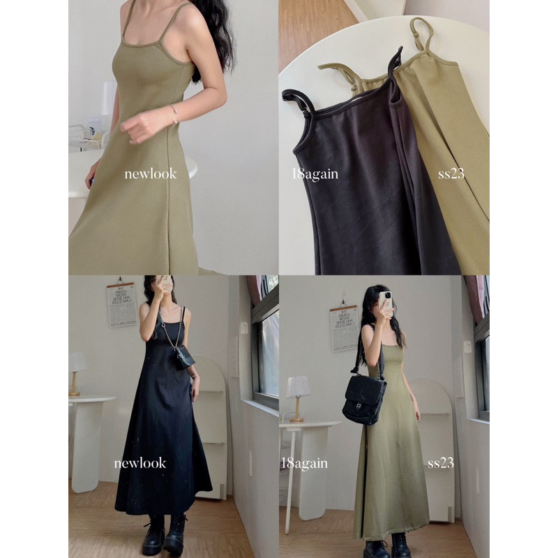 Đầm thun xoè dáng dài basic 2023 (Hàng sẵn/ảnh thật)