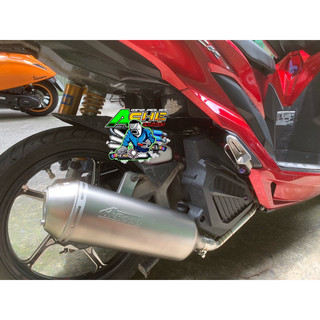 Combo pô 4road ngắn + cổ pát vario click ab2014-2021