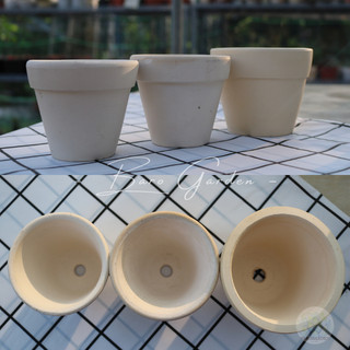 Chậu đất nung trồng sen đá 9x9cm, nhiều màu | Barogarden