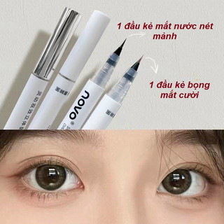 ☁️ bút kẻ mắt + bọng mắt 2in1 novo smart double ☁️