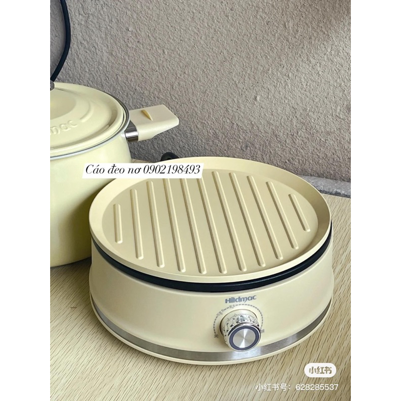 Bộ Nồi Cao Cấp HILDMAC HM21EF Bảo Hành 12 Tháng - Cáo Đeo Nơ