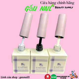 Sơn gel trắng, đen, trắng ngà, top cút -burberry chai 15ml