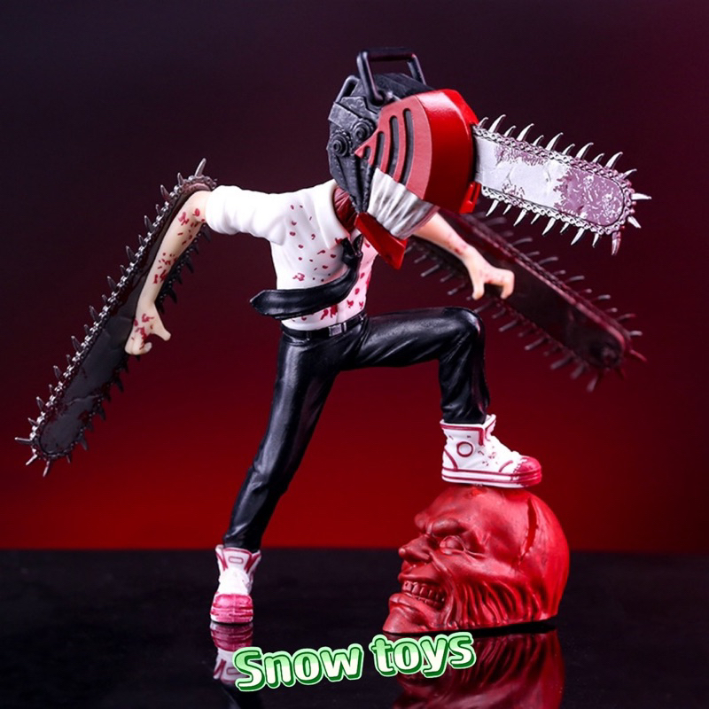 Mô hình Chainsaw Man - Nhân vật Denji hóa Quỷ cưa máy - Kích thước Denji Cao - Fullbox Chainsaw man Quỷ cưa