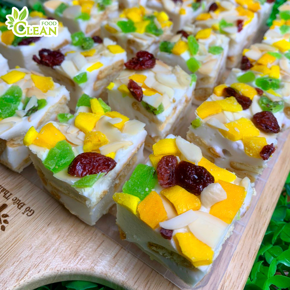 Bánh Bông Tuyết đường ăn kiêng CleanFood 500g
