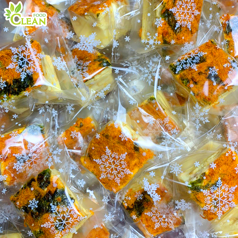 Bánh Bông Tuyết đường ăn kiêng CleanFood 500g