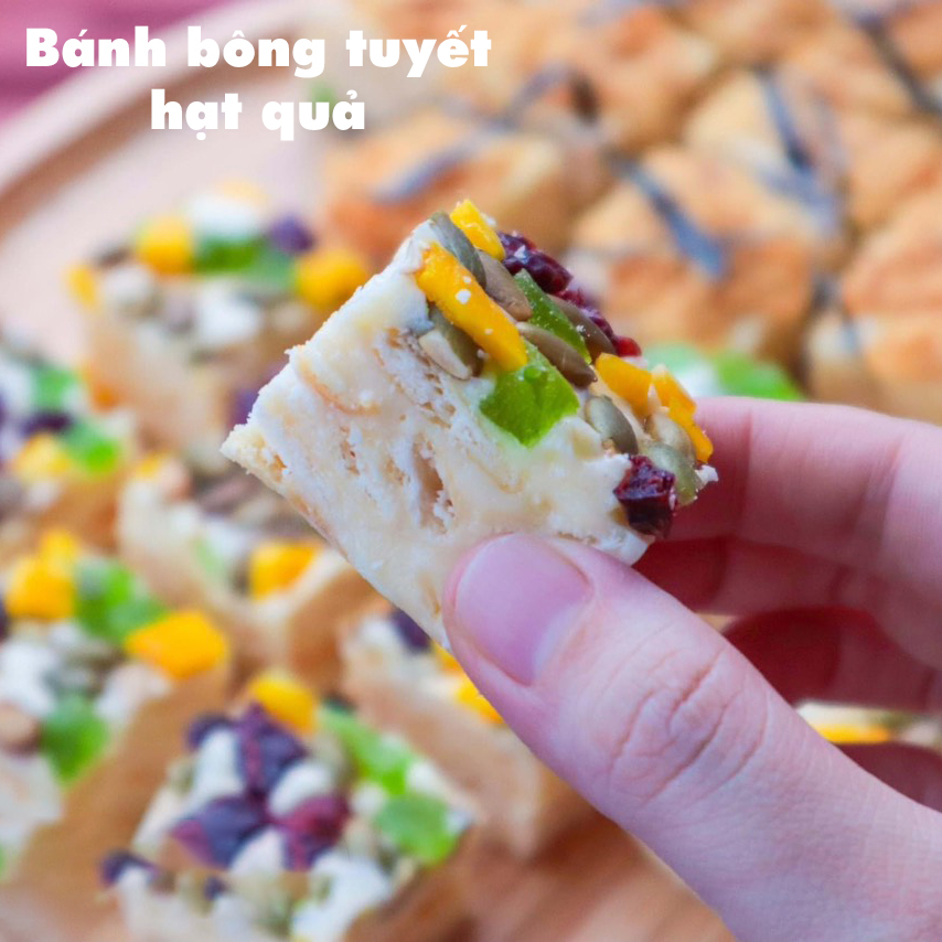 Bánh Bông Tuyết đường ăn kiêng CleanFood 500g