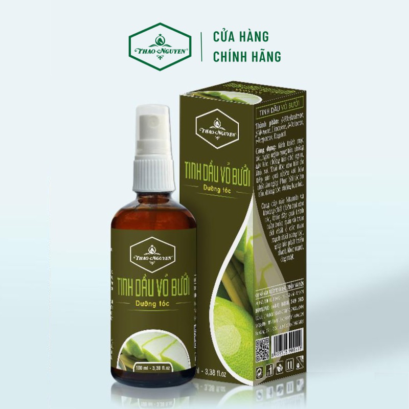 Tinh Dầu Vỏ Bưởi Thảo Nguyên - Xịt Dưỡng Tóc ( Hàng Chính Hãng ) 100ML