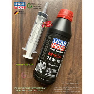 Dầu hộp số tổng hợp 100% Liqui Moly Gear Oil 75W-90 cho xe tay ga, xe số