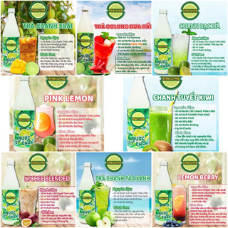 Nước cốt Chanh / Tắc Thai Lime 100ml (tách từ chai 500ml)
