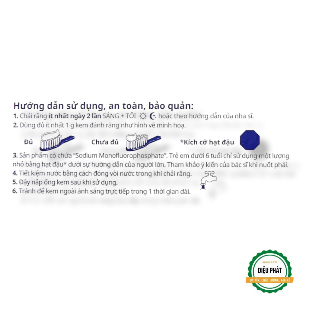 ⚡️ Kem Đánh Răng P/S Ngừa Sâu Răng Vượt Trội 110g