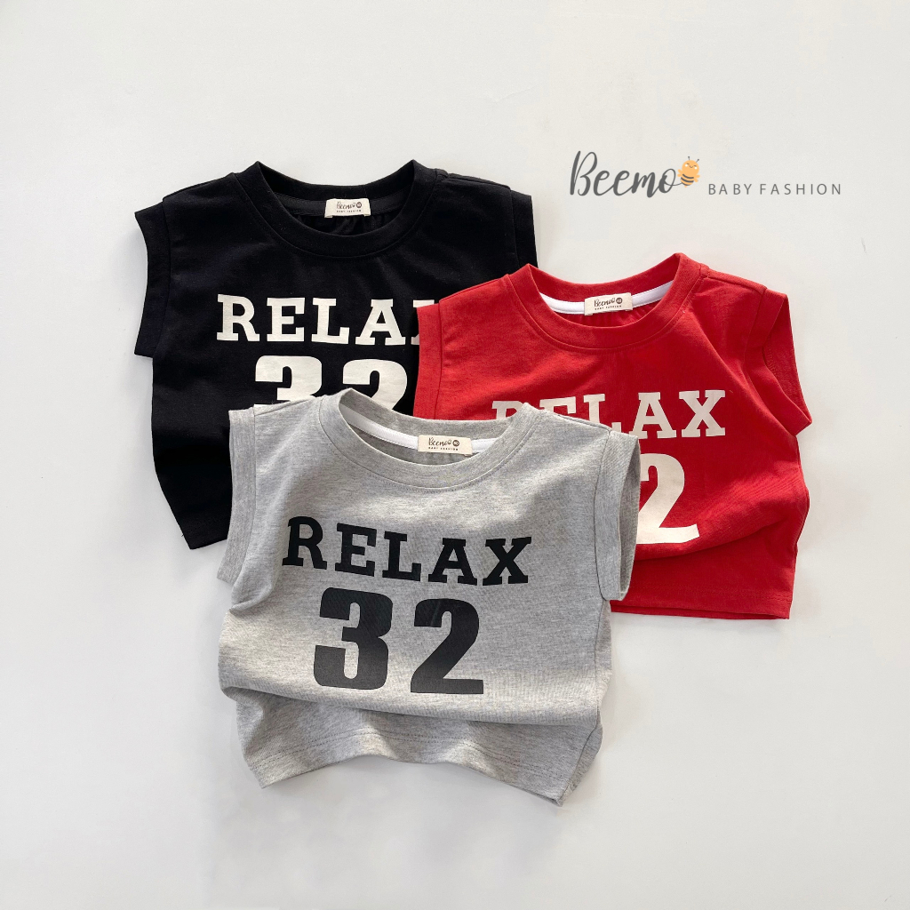 Áo ba lỗ cho bé BEEMO A045 áo ba lỗ cho bé trai , bé gái chất liệu cotton co giãn mềm mại, thoáng mát LEEMON