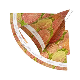 Giấy ốc quế gói hoa