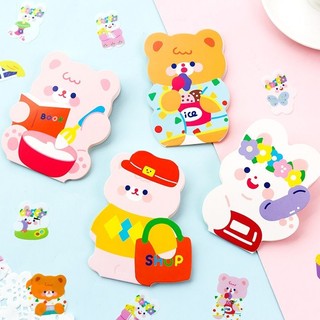 Set 40 miếng sticker pvc thú cưng cực đáng yêu