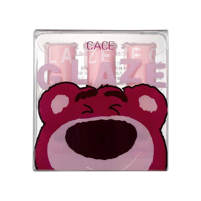 Set son gấu dâu CACE 3 thỏi siêu lì bền màu lâu trôi