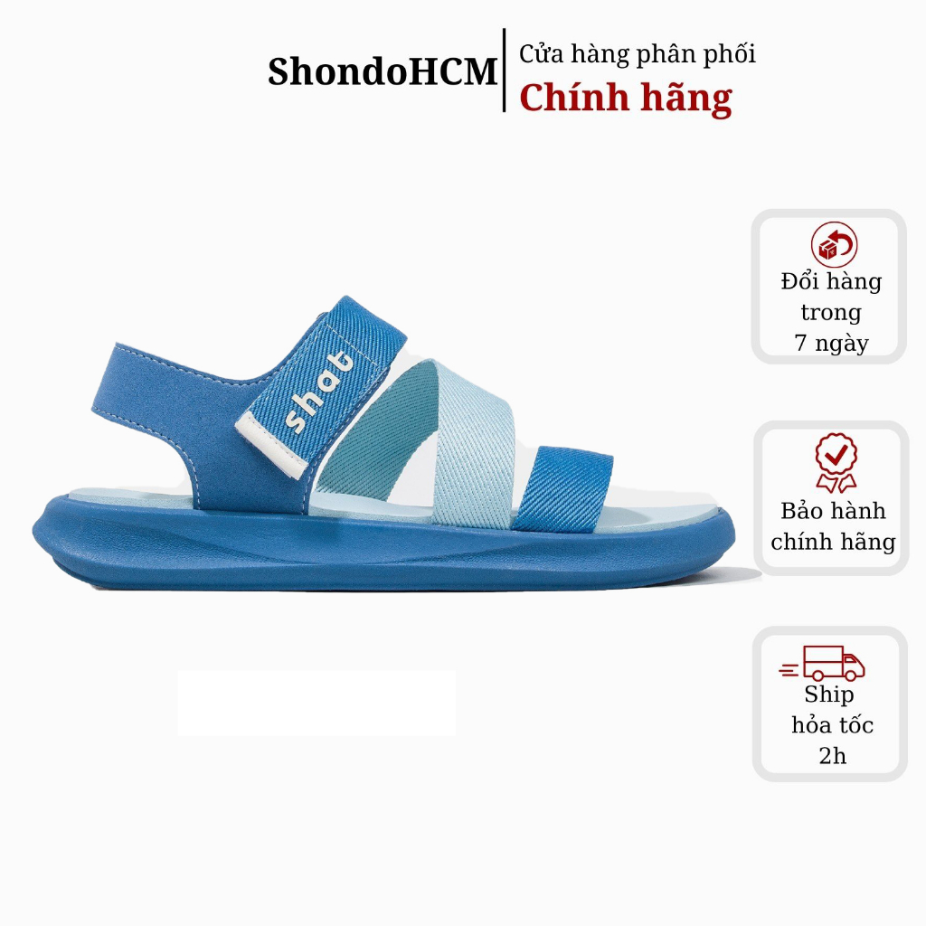 Giày Sandals Unisex Shat S2 Xanh Da Trời Xanh Dương S2M3330