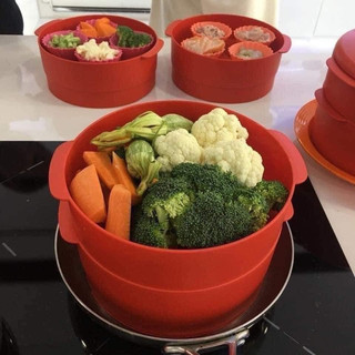 Xửng hấp Tupperware 2 Tầng Steam It
