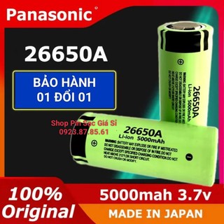 Pin 26650 panasonic 5000mah japan