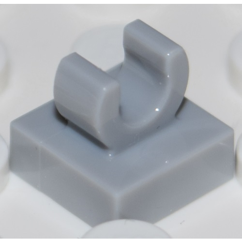 LEGO Miếng 1x1 Xám Nhạt Với Vòng Kẹp Thẳng ID 6071229 15712
