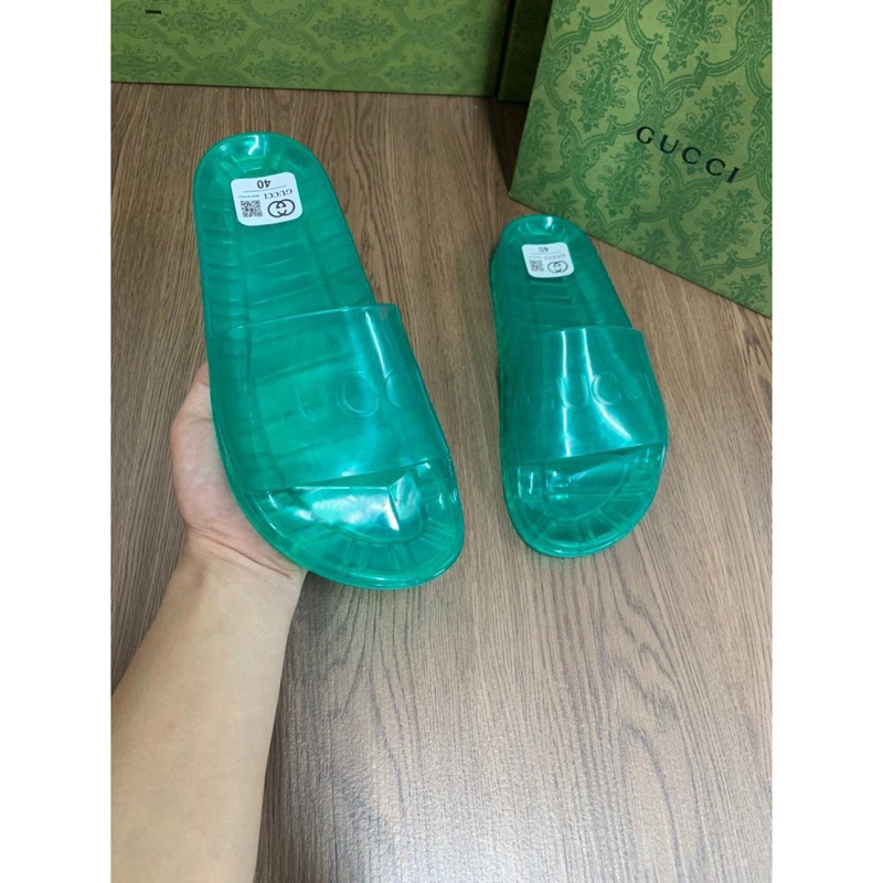 Dép Gucci Nam Trong Suốt Dành Cho Nam