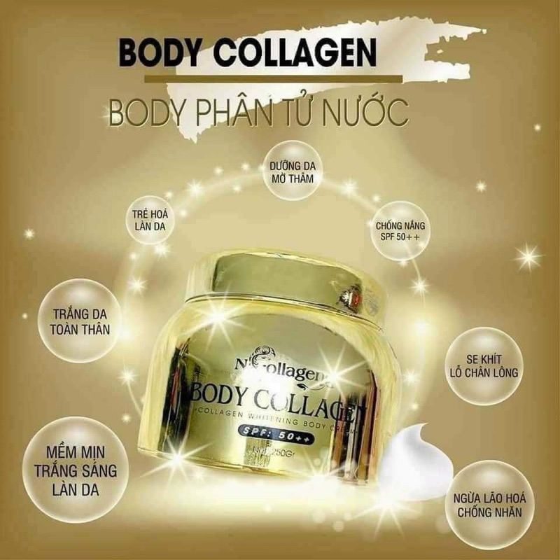 Kem Body Phân Tử Nước Ncolagen Trần Bích Ngân