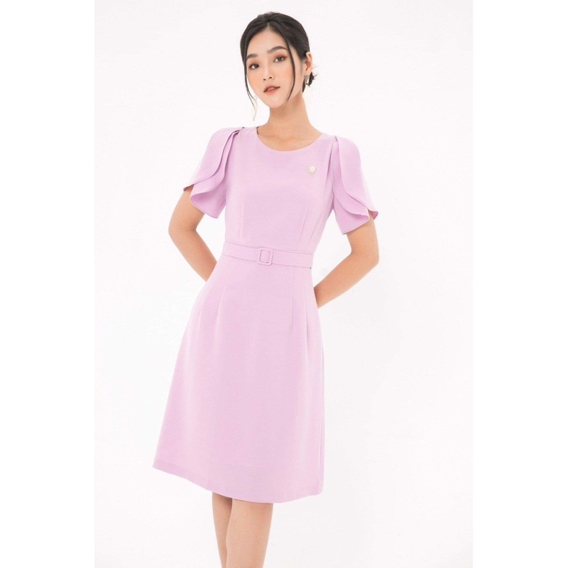 Đầm liền tím size 2