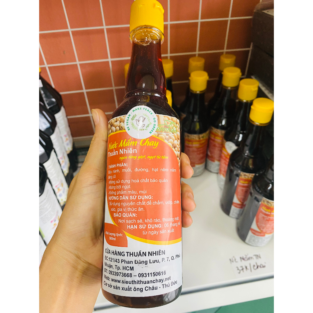 NƯỚC MẮM THUẦN CHAY NGON