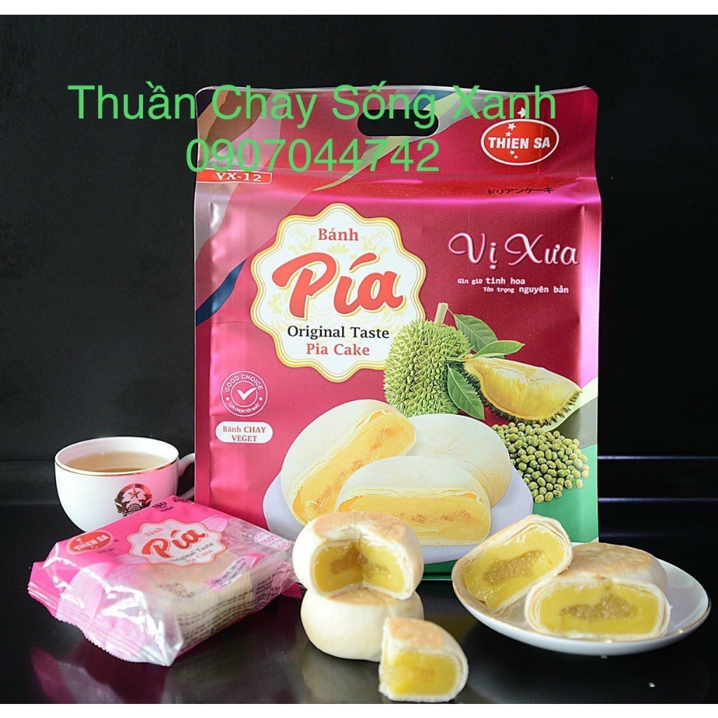 BÁNH PÍA THUẦN CHAY THIÊN SA