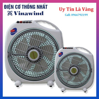 Quạt hộp tản gió Vinawind Điện Cơ Thống Nhất cánh QH300 và QH350 có rơ le tự ngắt khi đổ