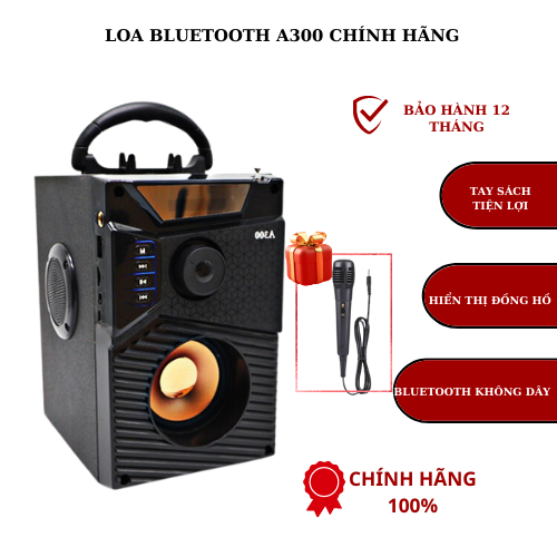 Loa bluetooth karaoke Kaw công suất lớn - Mẫu mới nhất 2021, bảo hành uy tín 1 đổi 1