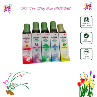 12 Trai Dầu Lăn Hương Thảo Dược Thiên Nhiên Vfresh 4ml đủ màu