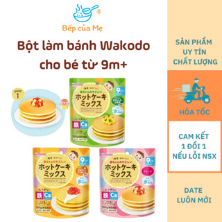 Bột làm bánh pancake cho bé ăn dặm Wakodo của Nhật, Shop Bếp Của Mẹ