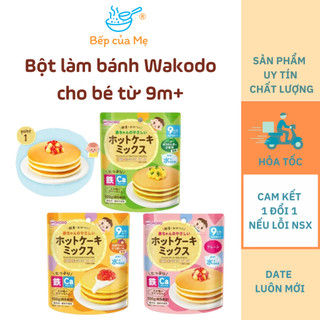 Bột làm bánh pancake cho bé ăn dặm Wakodo của Nhật 100g, Shop Bếp Của Mẹ