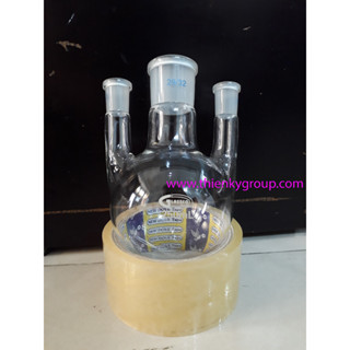 Bình cầu đáy tròn 3 cổ nhám 29/32,14/23 250ml Glassco