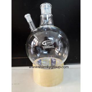 Bình cầu đáy tròn 2 cổ 29/32 và 14/23 1000ml Glassco