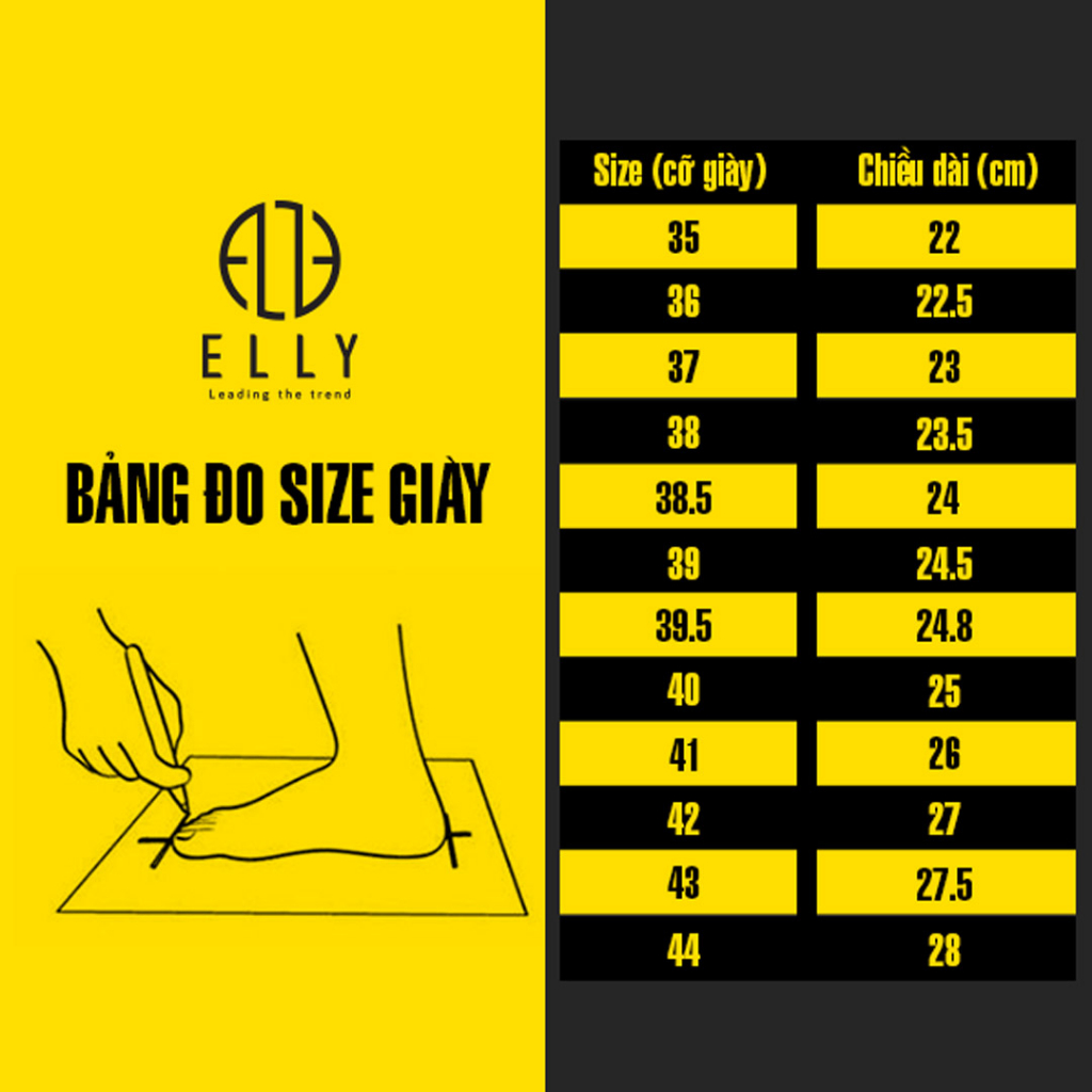 Giày nữ thời trang cao cấp ELLY – EGM201