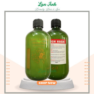 Kích Xoăn TNT Curly Support Ocean Plus Cho ra sóng căng khỏe mềm ngay cả với tóc tở mảnh 500ml