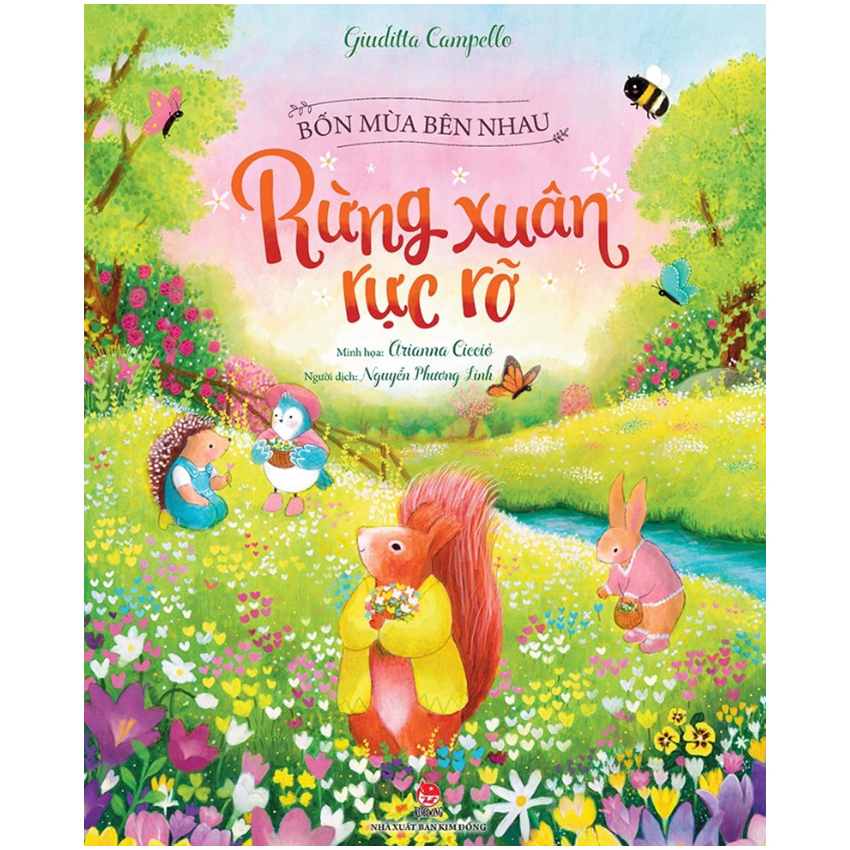 Sách - Bốn mùa bên nhau - Combo 4 cuốn nxb Kim Đồng