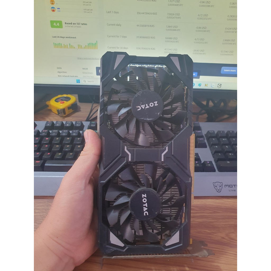 Card VGA Nvidia P106-100-6GB (ngang GTX 1060-6GB) | BigBuy360 - bigbuy360.vn