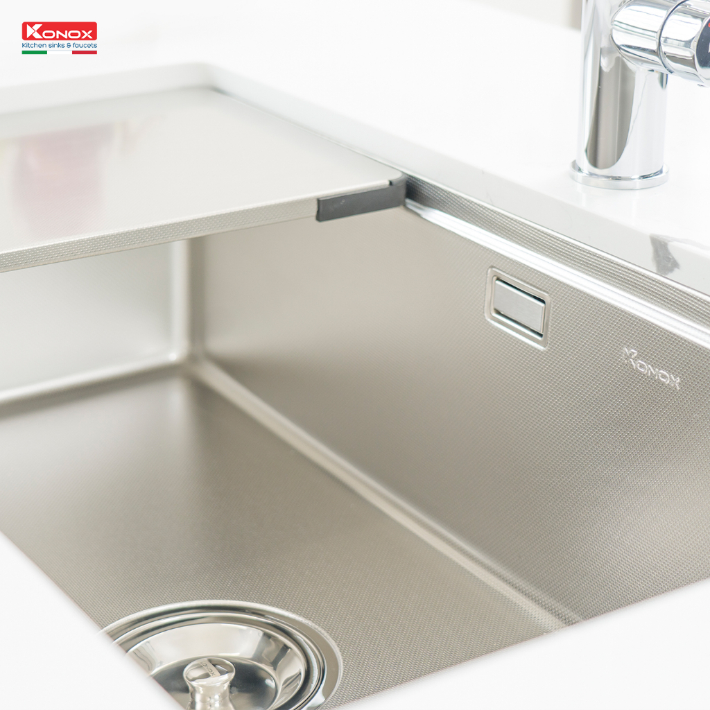 Chậu rửa bát chống xước Workstation Sink – Undermount Sink KN8146SU Dekor