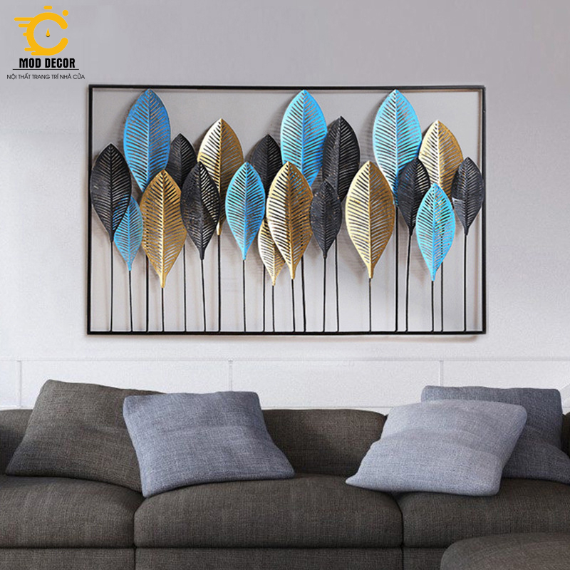 Tranh sắt treo tường trang trí MOD Decor, Lianzhang JJT mã 0393