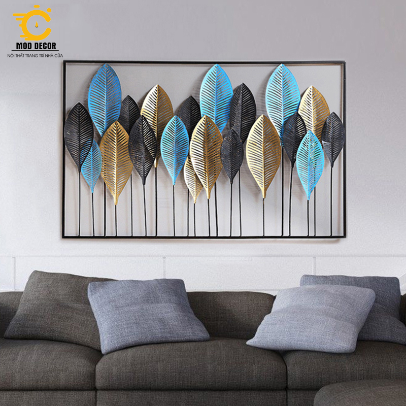 Tranh sắt treo tường trang trí MOD Decor, Lianzhang JJT mã 0393
