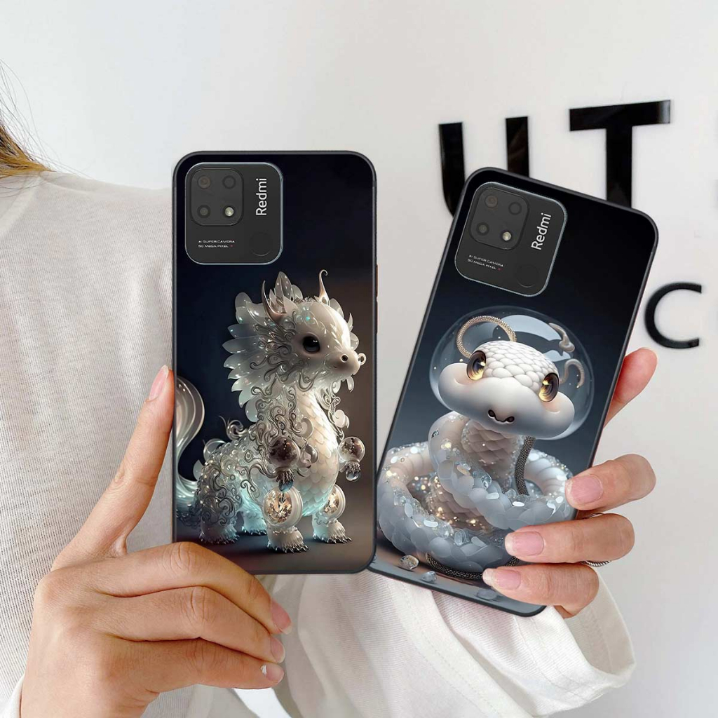Ốp lưng Xiaomi Redmi 10C hình 12 con giáp cute dễ thương, rẻ bền đẹp