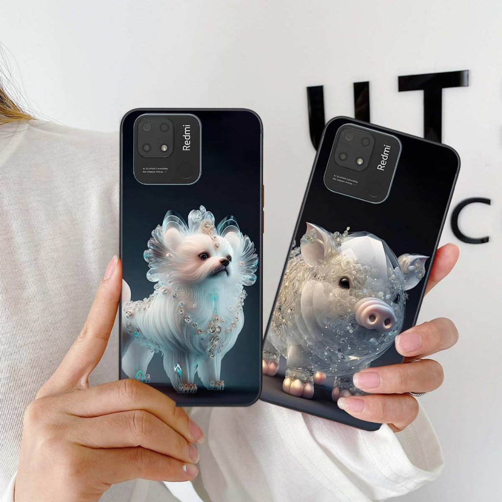 Ốp lưng Xiaomi Redmi 10C hình 12 con giáp cute dễ thương, rẻ bền đẹp