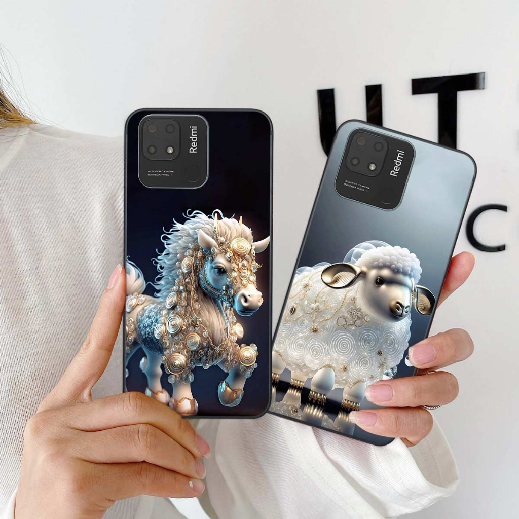 Ốp lưng Xiaomi Redmi 10C hình 12 con giáp cute dễ thương, rẻ bền đẹp