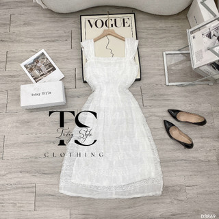 Đầm Ren Dài Cánh Tiên TODAY STYLE D3869 Sang Trọng
