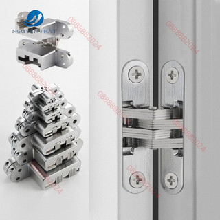 Bản lề chữ thập inox - bản lề gắn cửa âm inox