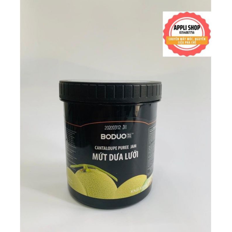 Mứt Dưa Lưới Boduo hũ 1,3kg Kèm công thức