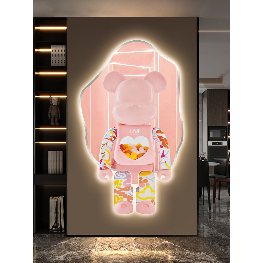 G1 Tranh Treo Tường Gấu Kaws Toy/ Phi Hành Gia Decor Phòng Khách/ Phòng Ngủ/ Game Gaming/ Cửa Hàng Quần Áo.