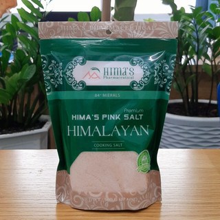Muối hồng Hima's bịch 500gr, muối hồng dạng mịn